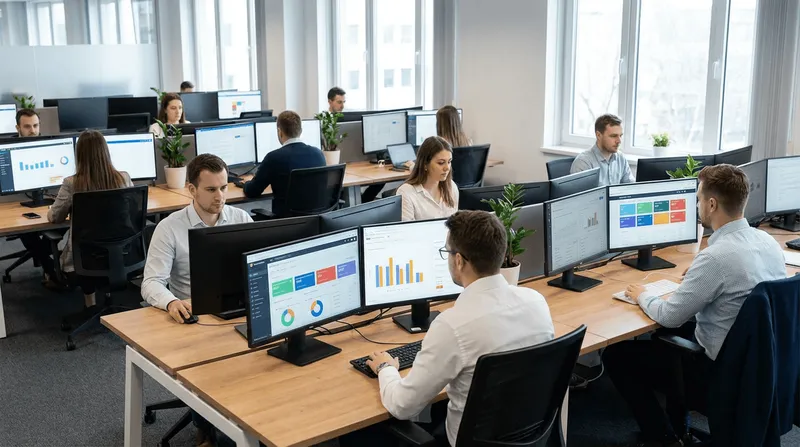 Professional office environment